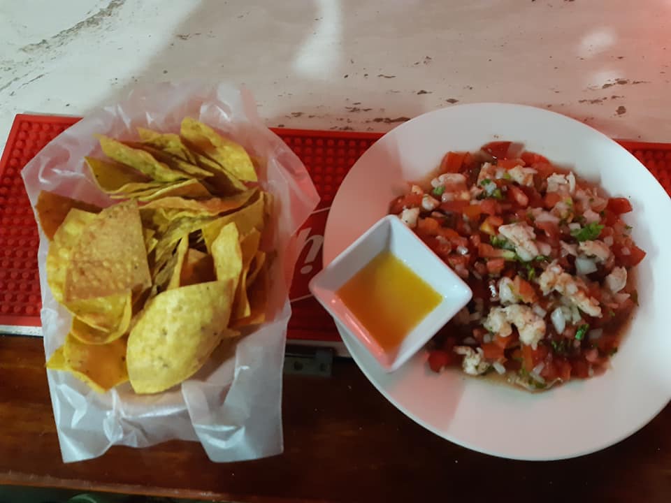 caye caulker belize ceviche