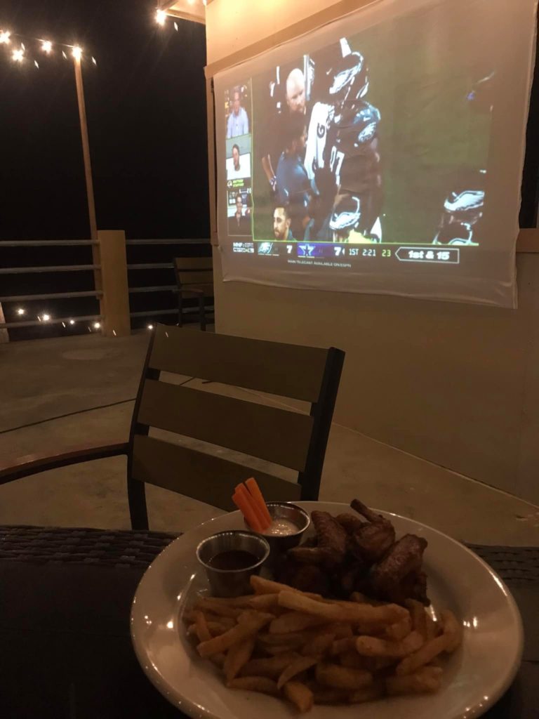 Super Bowl at Reef View in Caye Caulker