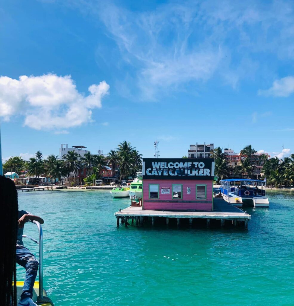 Caye Caulker water taxi