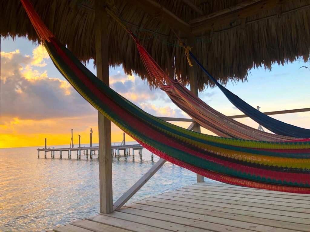 Hammocks in Caye Caulker